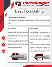 Deep Hole Drilling
