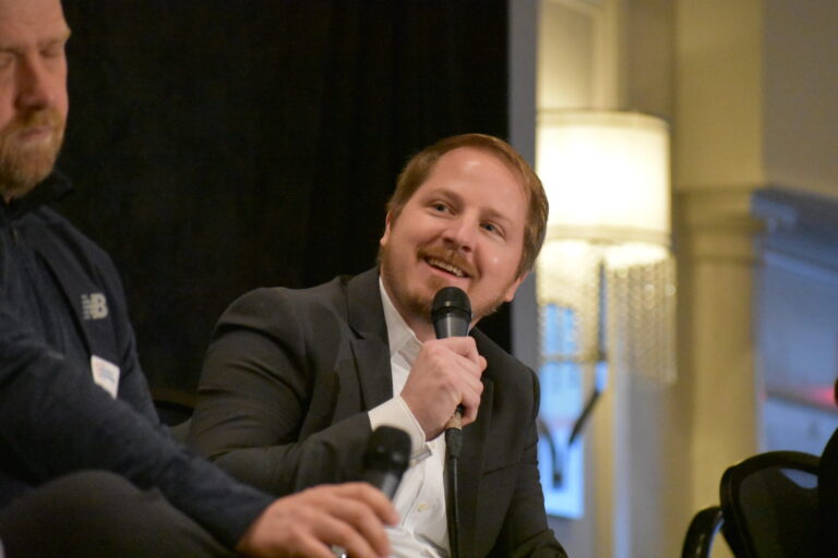 Parts Badger CEO speaks during Panel Discussion on Entrepreneurship