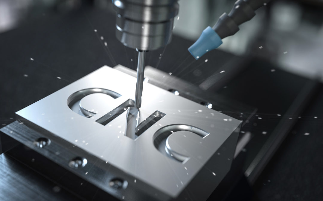 CNC Milling engraved block