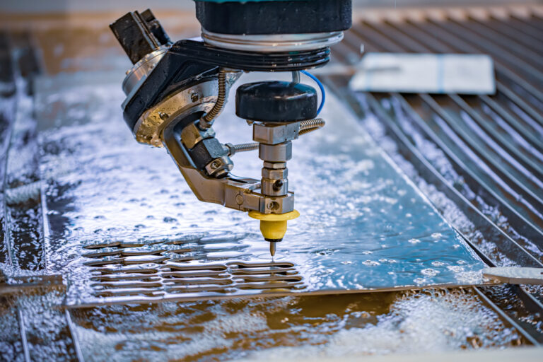 CNC Waterjet Milling Process