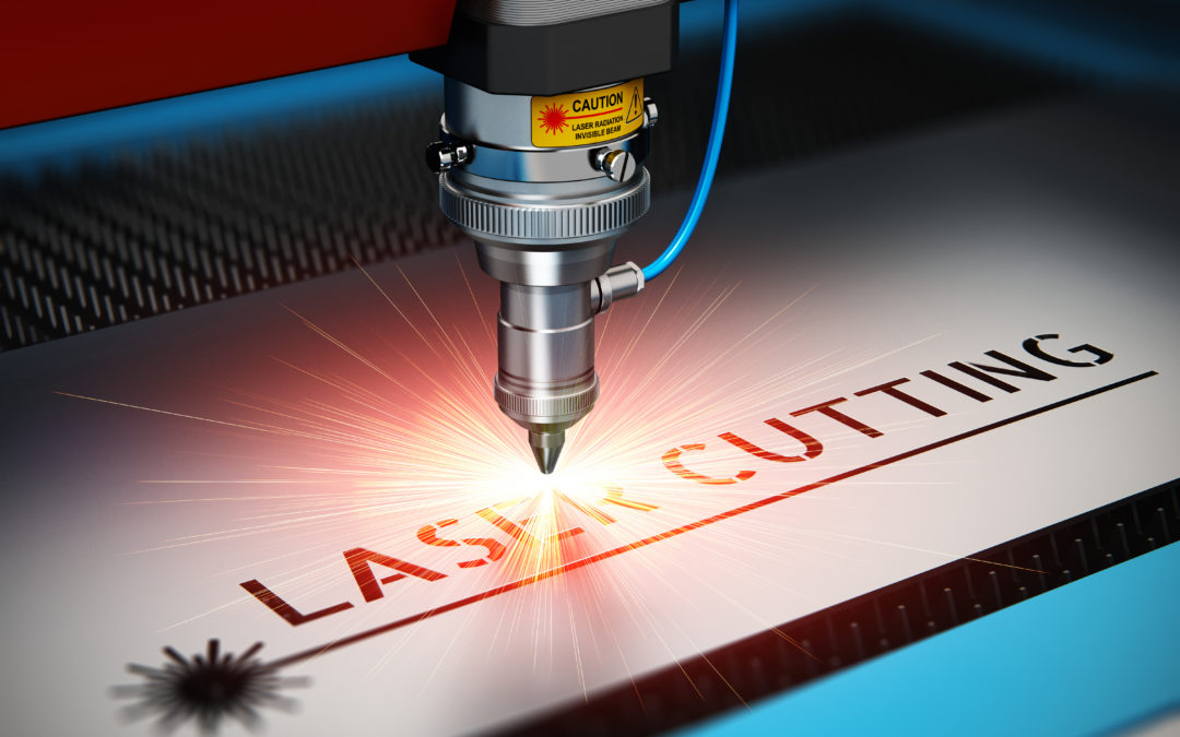 Laser cutting on sheet metal